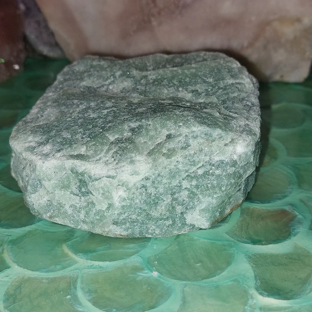 Rough Green Aventurine Incense Holder